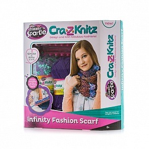 Набор для вязания – модный шарф-хомут (Cra-z-knitz, 17435)